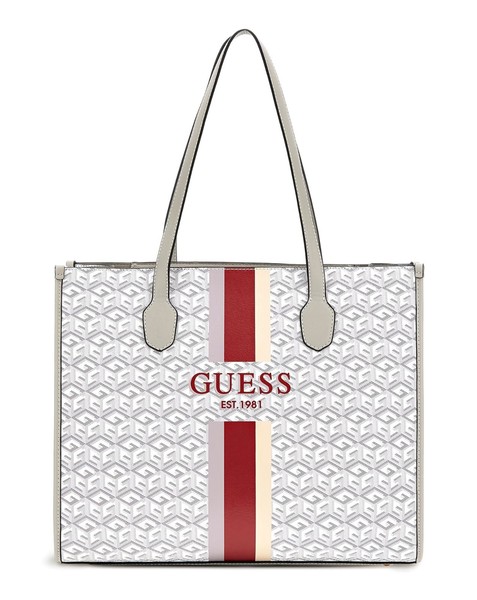Guess Silvana Girlfriend Tote Stone Logo, Damentasche Schultertasche Shopper-image