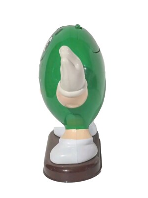 M&M's 1992 GREEN CANDY DISPENSER MM COLLECTIBLE (No Box) | eBay