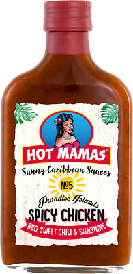 Hot Mamas No.5 Paradise Islands Spicy Chicken Sauce 195 ml Glasf (35,85 EUR/l)