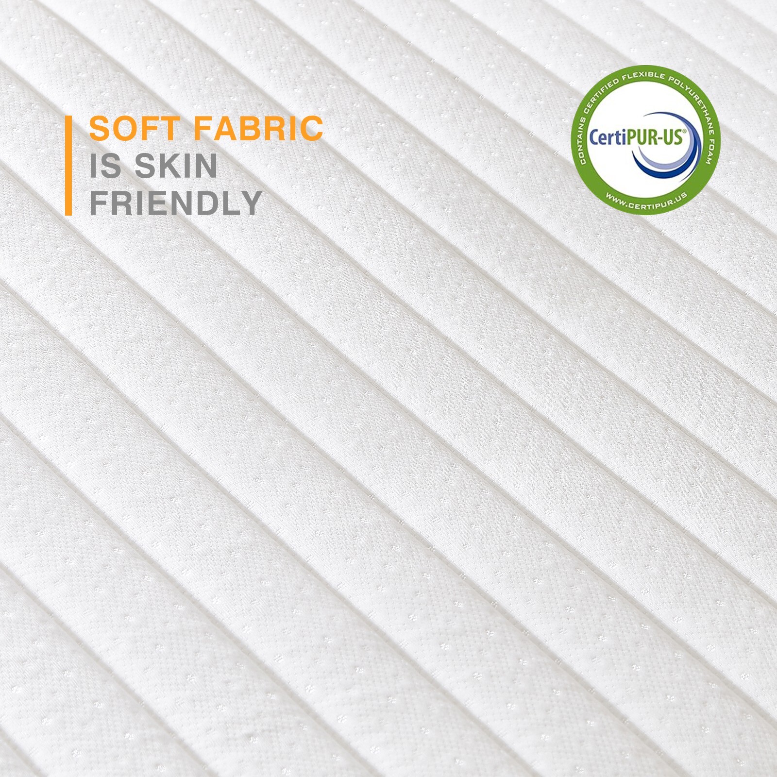 OUUI 6 inch Memory Foam Hybrid Mattress, Fiberglass Free Twin Twin XL Full Queen