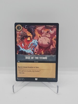 Disney Lorcana TCG Rise of the Titans 198/204 Regular Into The Inklands ML NM