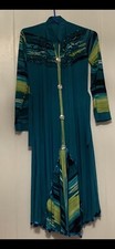 Indian/pakistani Women Blue And Green Kameez Brand New
