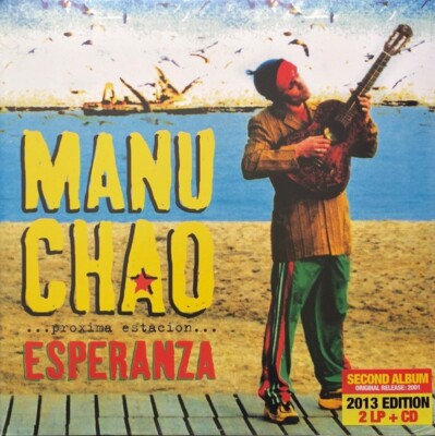 Manu Chao   Proxima Estacion Esperanza 2 x LP + CD - SEALED NEW VINYL RECORD