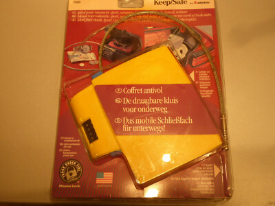 Tragbarer anti Dibstahl Safe, Mini Tresor-Safe, Reisesafe Nagelneu OVP