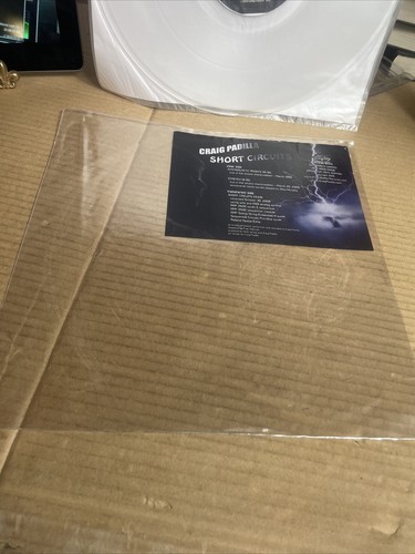 Craig Padilla Short Circuits LP 2015 limited Hand Lathed Vinyl - Picture 4 of 6