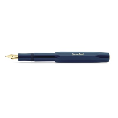 Kaweco Pen,Füllfederhalter,Fountain Pen,Classic Sport Navy,Dunkelblau,Feder F