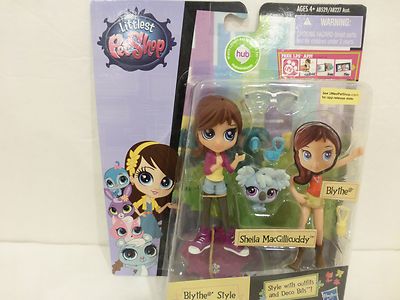 Littlest PetShop Sheila Macgillicuddy And Blythe NEW!