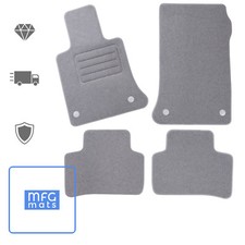 Fussmatten für Mercedes-Benz GLK-Klasse X204 GRAU Autoteppiche Bj. 2008-2015