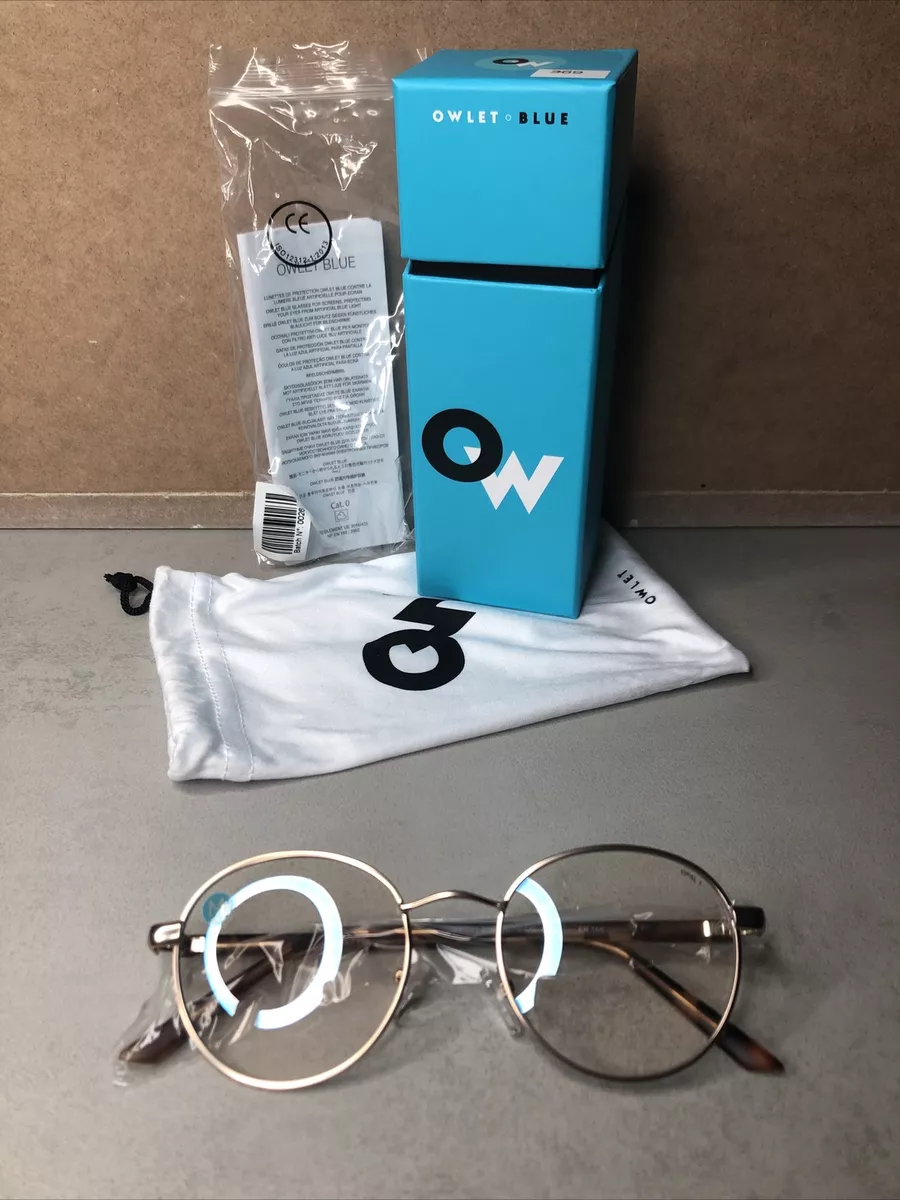 Lunettes Vue Lumi re Bleu Femme OPAL Dor M OWLET BLUE Neuf 69