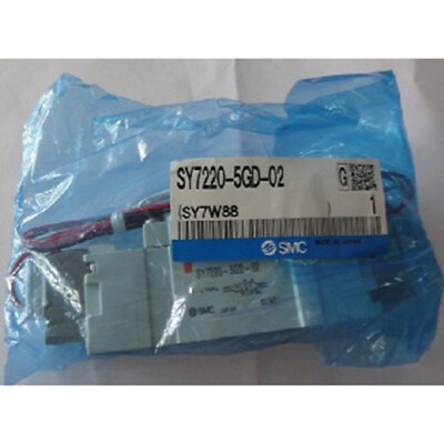 one New SMC SY7220-5GD-02 solenoid valve Free shipping