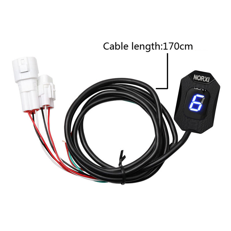 Gear indicator For yamaha fjr 1300 FZ8 Speed Gear Display motorcycle Blue+Holder eBay