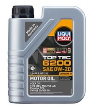LIQUI MOLY Top Tec 6200 SAE 0W-20 | 1 L | Fully synthetic engine oil | SKU: 2... 80.21 per gallon