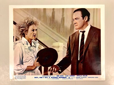 JUNGE HABE ICH EINE FALSCHE NUMMER BEKOMMEN Original Film Foto Lobby BOB HOPE PHYLLIS DILLER