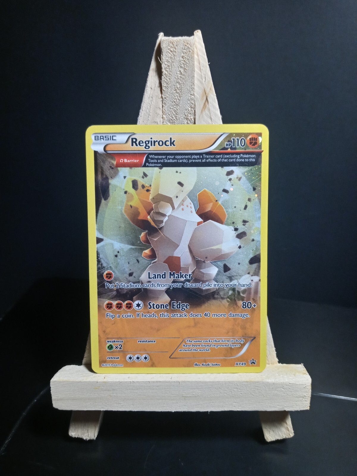 Regirock XY49 Black Star Promo Pokemon TCG LP