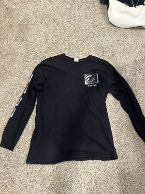Supreme MC Escher Eye Long Sleeve Tee Black Size XL T-Shirt