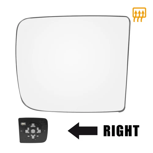 Car Right Side Heated Mirror Glass for Dodge for Ram 1500 2500 3500 2010-2018