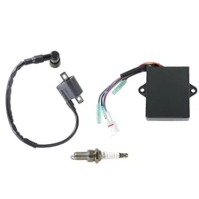 Ignition Coil CDI & Spark Plug For Yamaha YFM80 Badger 80 Grizzly 80 Raptor 80