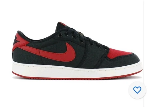 Nike Jordan AJKO 1 Low Bred, Gr. 44 US 10, DX4981-006 Herren, Canvas Sneakers 