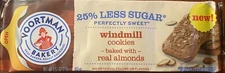 Voortman Bakery Windmill Cookies 9.52 Oz Pack Baked with Real Almonds FREE SHIP