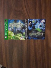 Syphon Filter 1 2 Sony PlayStation 1, 1999 2000 . Manuals Only.