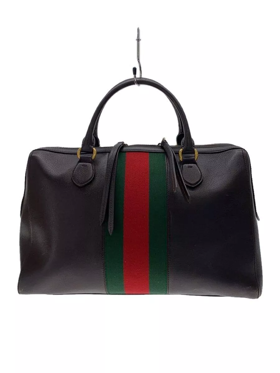 Sac à main GUCCI Ophidia cuir marron occasion