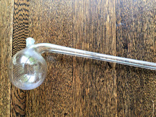 Pyrex Distillation Boiling Flask 125 ml Made in USA. Lab equipment