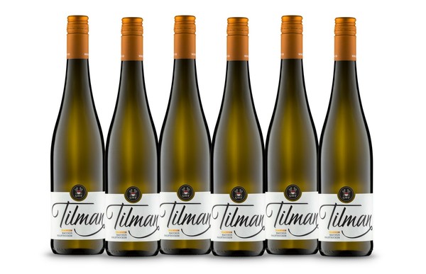 Tilman Riesling WeißWein Aus Franken, QualitäTswein Trocken (6X 0,75 L)-image