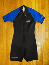 CAMARO AUSTRIA MENS L - 52 SHORT SLEEVE WETSUIT Black/Blue