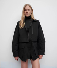 Lululemon Women's Glyde 2-in-1 Adaptable Relaxed Fit Jacket - Black - Medium