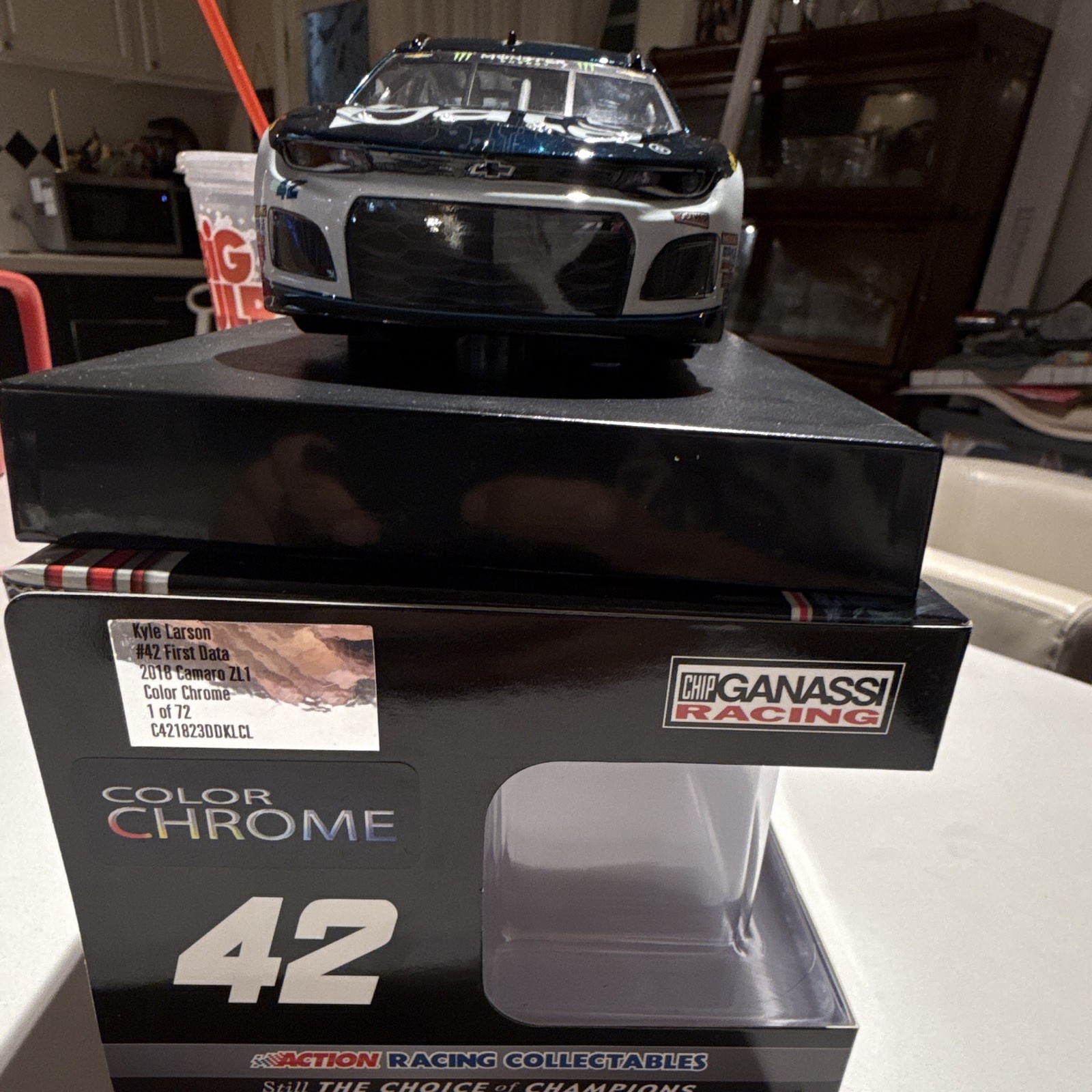 Kyle Larson #42 First Data 2018 Camaro ZL1 Color Chrome #37of72