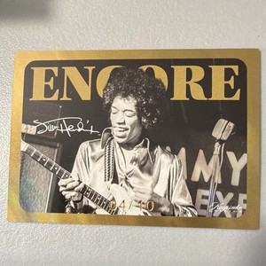 Jimi Hendrix Licensed Memorabilia Trading Card #151 Encore 04/10 Munich