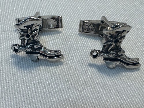 Épingle à Cravate Vintage En Argent Sterling – Forme D'éperon De Botte, Ancienne