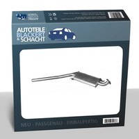 Auspuff Mitteltopf für Audi 100 C4 Avant 100 C4 Stufenheck A6 C4 + Avant