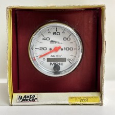 Autometer Pro-cycle Vintage 12v 120 Mph Speedometer Gauge Model 19351 Harley Nos Autometer Pro-cycle Vintage 12v 120 Mph Speedometer Gauge Model 19351 Harley Nos
