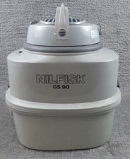 Nilfisk GS90 Canister Vac Vacuum PART ONLY Motor and Receptacle Has Bag Part!!!!