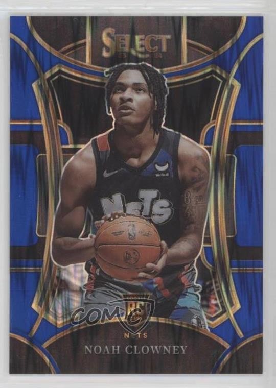 2023 Panini Select Mezzanine Level Blue Flash Prizm /99 Noah Clowney Rookie RC