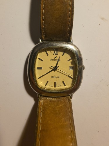 Mens Peyote Bird Sante Fe Date Watch Made & Designed Exlusively Peyote Designs