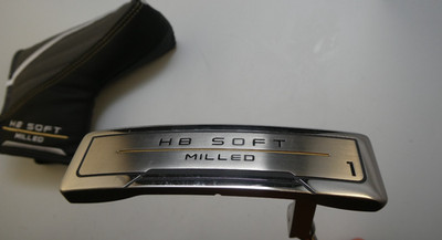 NEW Cleveland HB SOFT Milled 1 Putter RH 35'' Premium Milled Face + Headcover