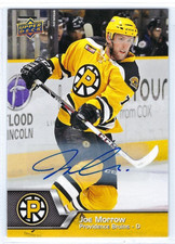 2014-15 Upper Deck AHL #74 Joe Morrow autograph