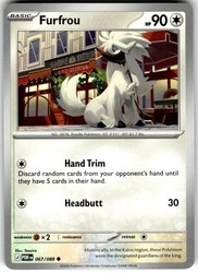 Furfrou 067/088 Perfect Order Common