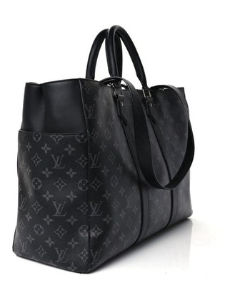 LOUIS VUITTON Sac Plat 24H Tote Bag M46451 Monogram eclipse canvas