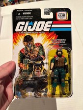 GI JOE 2008 MUTT & JUNKYARD K-9 Officer and Attack Dog 25th Anniversary MOC NEW