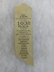 103rd OHIO INFANTRY 1885 GAR CIVIL WAR GRAND ARMY BATTLE ROSTER REUNION RIBBON