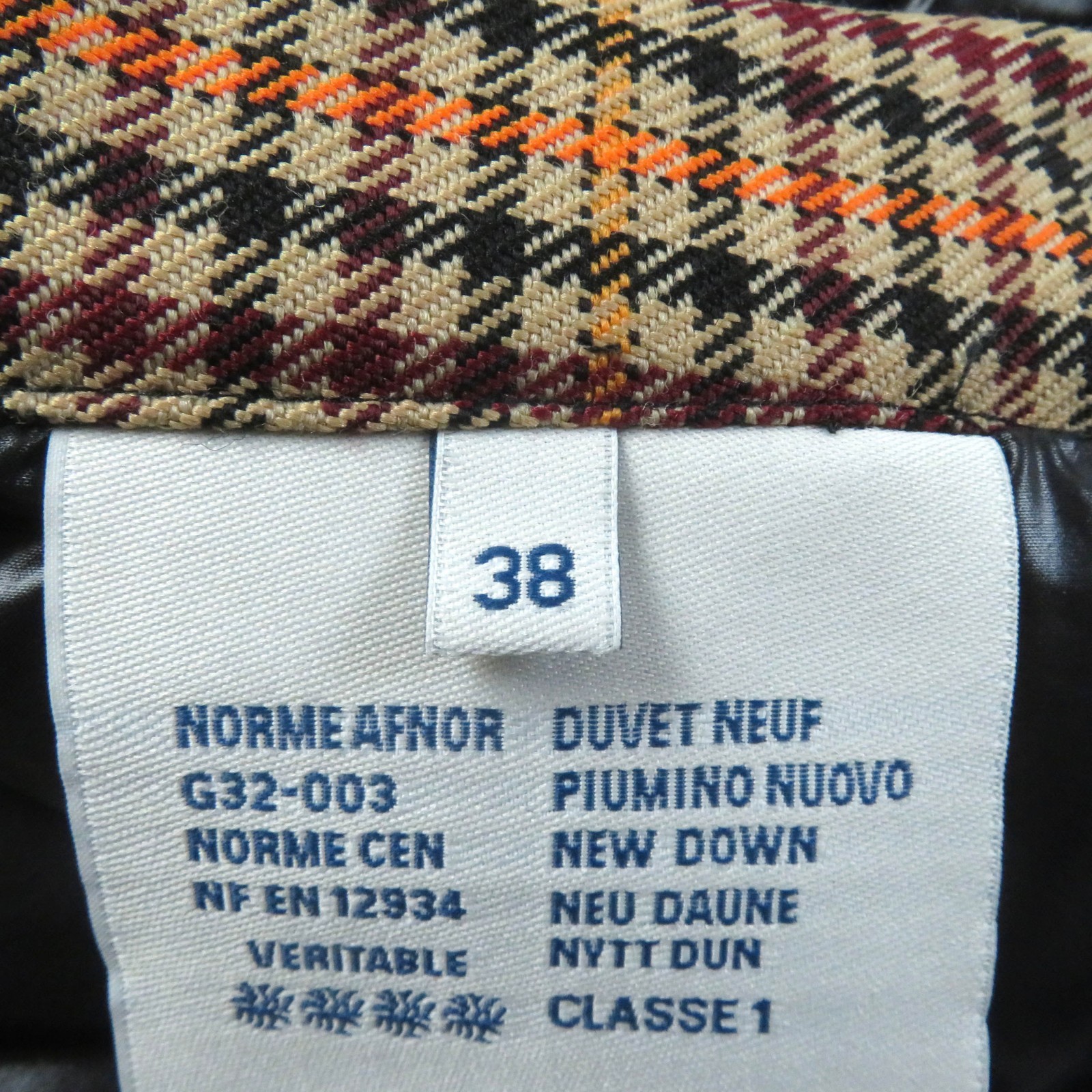 Pristine MONCLER skirt GONNA Trapezoid Quilted Down black Nylon Women 38 thumbnail 7