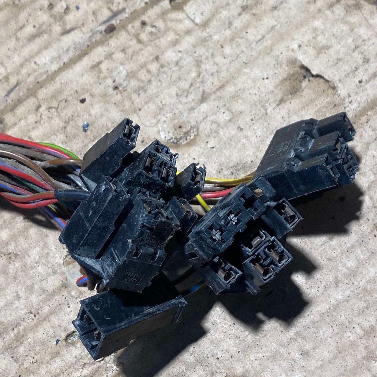 Audi 80 90 B3 Front Left Door Wiring Harness For 4x Electric