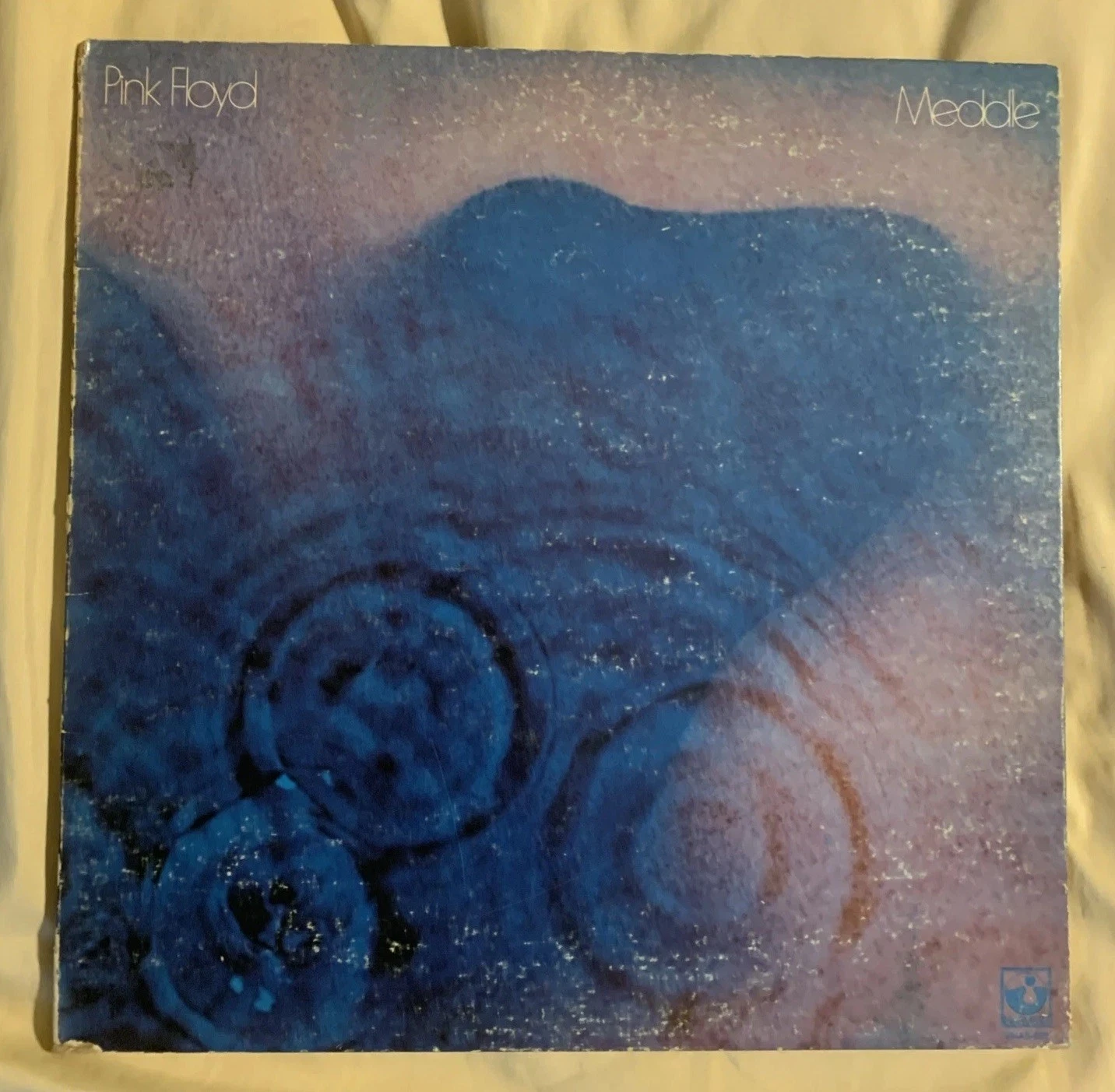 PINK FLOYD Meddle Vinyl Record Album 1971 Harvest Pressing