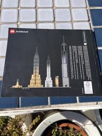 Lego Architecture New York City 21028 (2016) Instructions only Manual No Bricks 