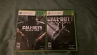 Call of Duty Black Ops I and II xbox 360