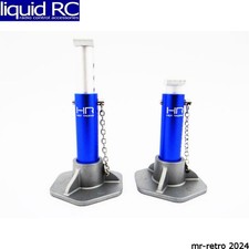 Hot Racing Acc83j06 Blue 110 Scale Aluminum Jack Stands