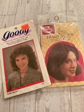 Vtg Goodys Hair Nets Dark Brown 2 Packs